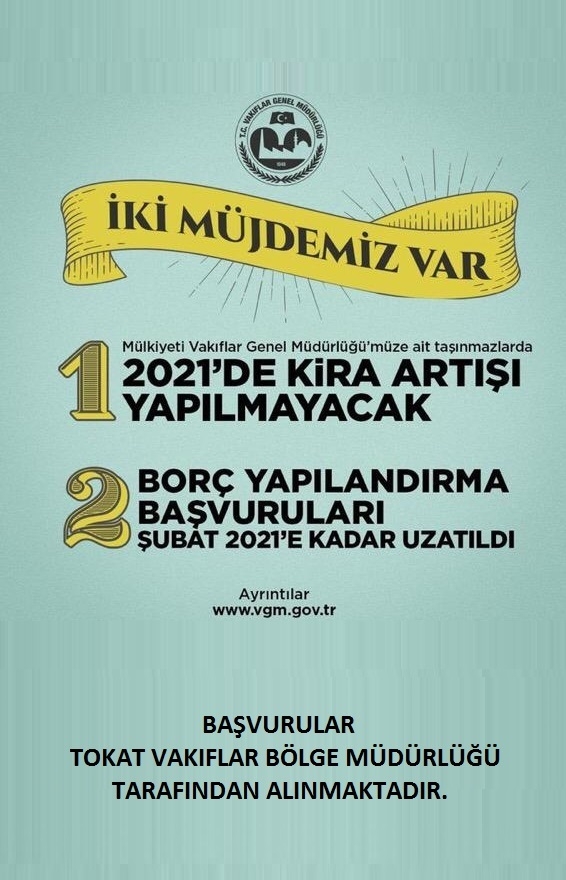 Vakıflara ait taşınmazlarda bu yıl kira artışı yok