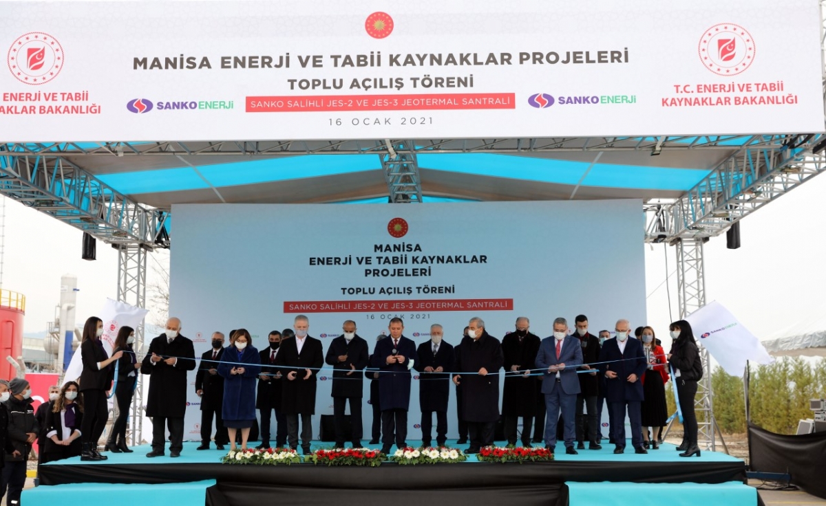 SANKO ENERJİ SALİHLİ JES AÇILIŞ TÖRENİ