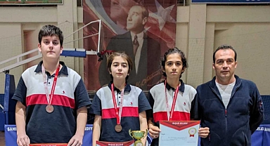 SANKO OKULLARI MASA TENİSİ TAKIMI İL DÖRDÜNCÜSÜ OLDU