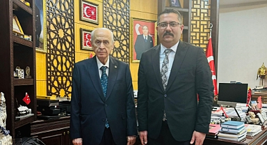 BAHÇELİ, İPEK’İ KABUL ETTİ