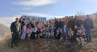 MÜSİAD TOKAT Şubesi Hatıra Ormanı Çocukların diktiği fidanlarla can buldu!