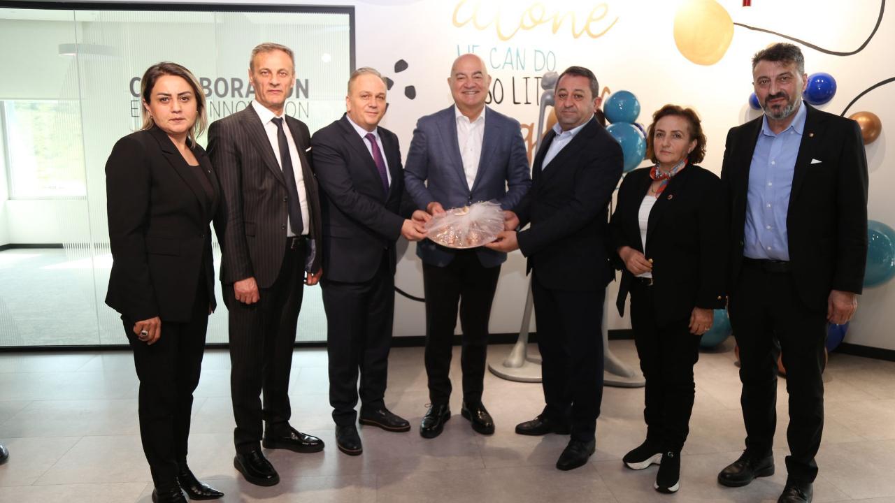 Esas Holding CEO’su Çağatay Özdoğru’ya teşekkür ziyareti
