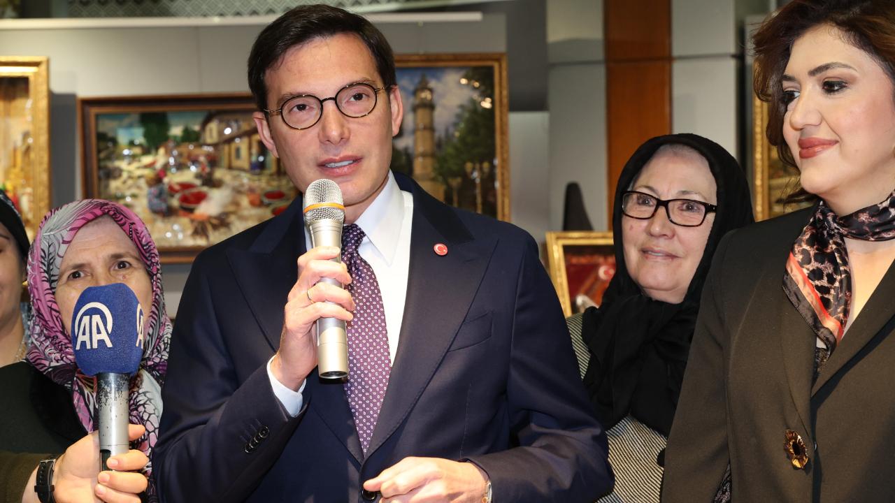 FİLOGRAFİ VE RÖLYEF SERGİSİ AÇILDI