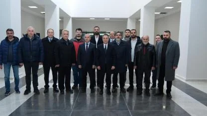 Rektör Yılmaz’dan Yeni Hukuk Fakültesi Binasına İnceleme Ziyareti