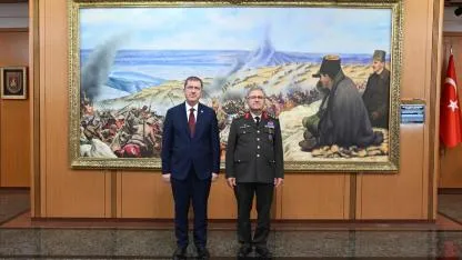 VEKİL ARSLAN'DAN , METİN TOKEL PAŞA'YA ZİYARET