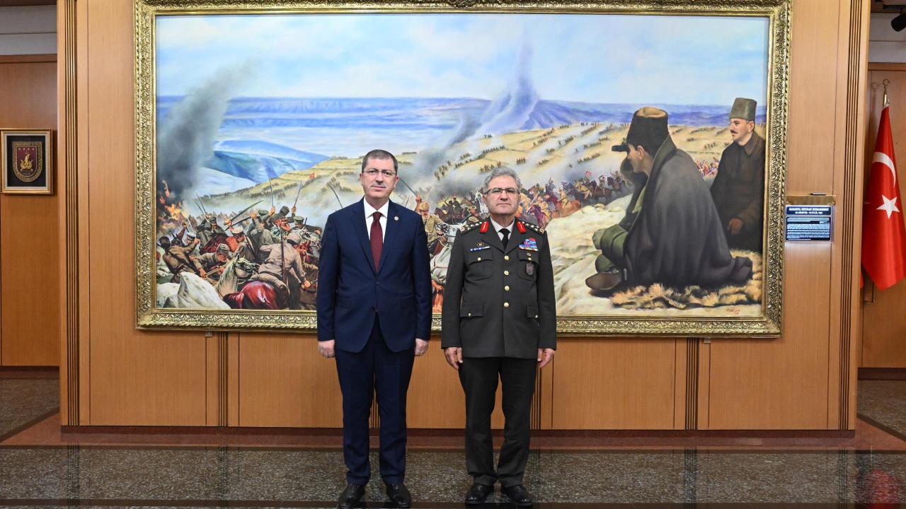 VEKİL ARSLAN'DAN , METİN TOKEL PAŞA'YA ZİYARET