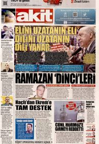 Yeni Akit Gazete Manşeti