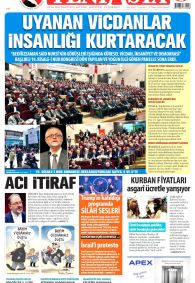 Yeni Asya Gazetesi Gazete Manşeti